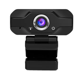 

1080P USB Webcam Manual Focus Computer Camera Web Cam Built-in Sound-absorbing Microphone Drive-free Web Camera for PC Laptop