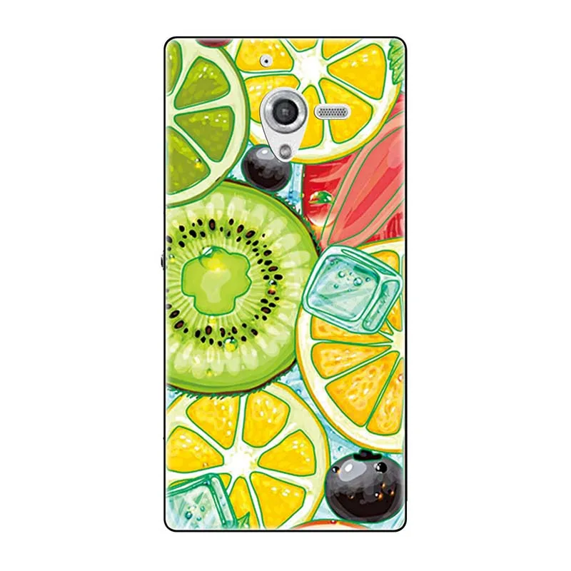 Телефонные чехлы для sony Xperia ZL непосредственный сбыт из L35H C6502 C6503 C6506 5," чехол с принтом(розы); волк милый чехол-крышка с узорами чехол для телефона чехол Fundas Para - Цвет: A30