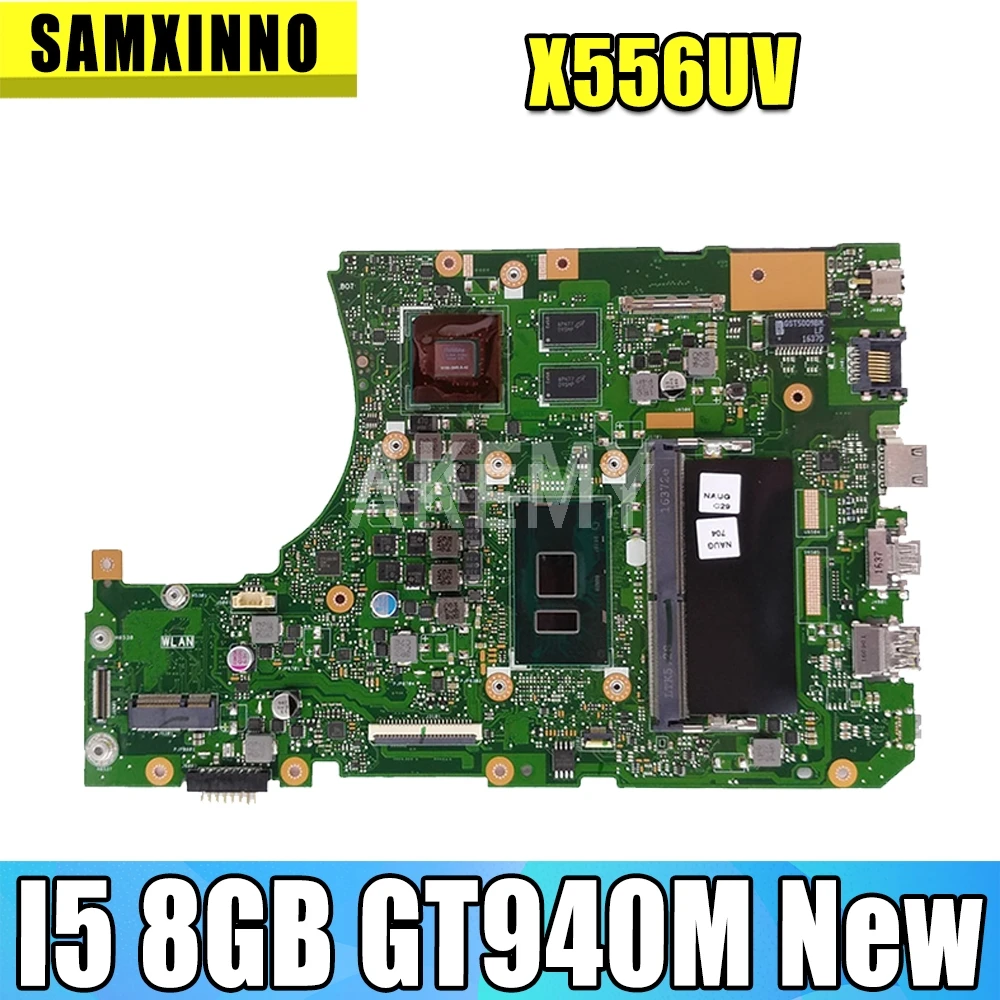 Новый X556UV материнская плата для ноутбука ASUS X556U X556UJ X556UF X556UR X556UQ X556UQK Материнская