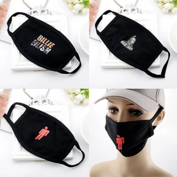 

Fashion Singer Billie Eilish Mask Anti Dust Mask Cotton Mouth Mask Mouth-muffle Face Mask