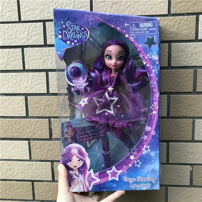 Оригинальная кукла американского монстра 1/6 BJD Star Darlings Starland Модная Кукла Sage лучший подарок на Рождество для девочек - Цвет: Розовый