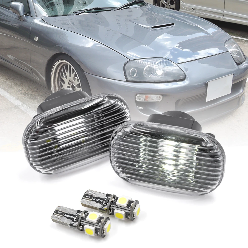 ユーロクリアフェンダーサイドマーカーインジケータランプ白色led電球トヨタスープラjza80 93 98 Oem 信号ランプ Aliexpress ユーロクリアフェンダーサイドマーカーインジケータランプ白色led電球トヨタスープラjza80 93 98 Oem 信号ランプ Aliexpress