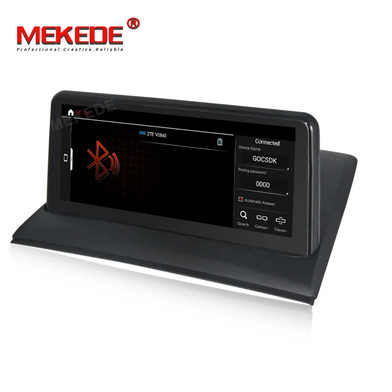 Top MEKEDE Android9.0 6 core Car Audio radio cassette for BMW X3 E83 for original car upgrade,keep original Radio(CD) all functions 3