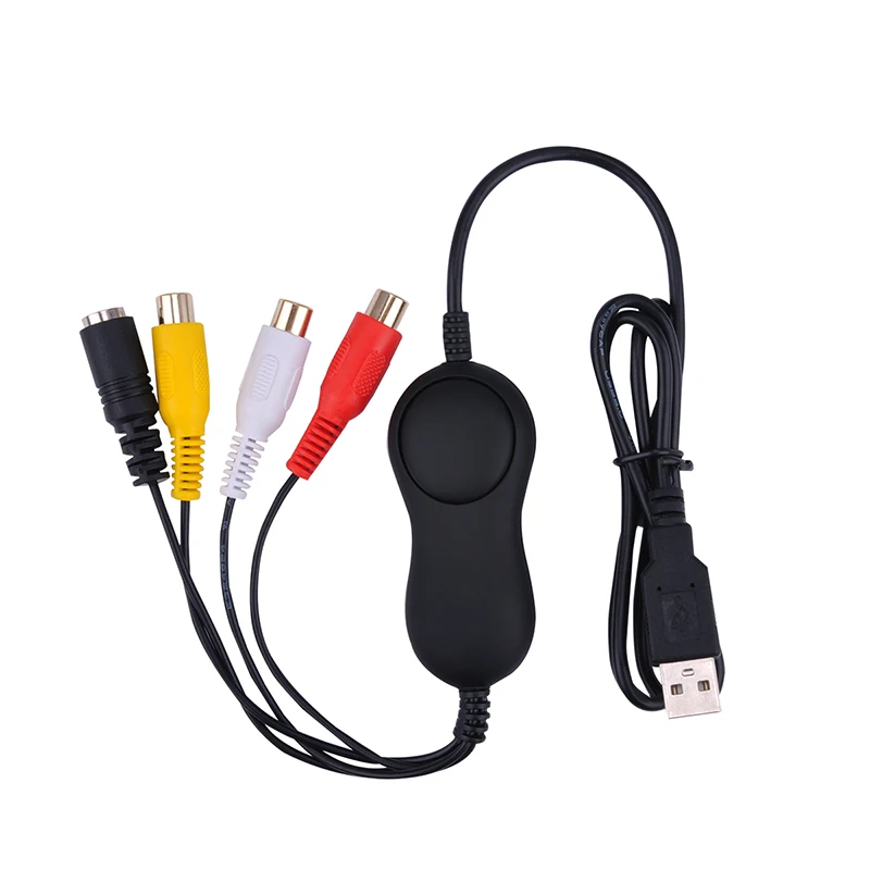 Портативная простая в использовании Крышка для аудио и видеозаписи USB 2 0 адаптер