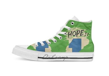 

Hope!! (time machine) breathable Casual High Top lace-up Canvas shoes sneakers Drop shipping