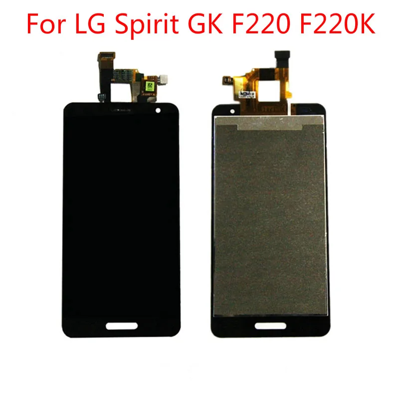 

High Quality Replacement parts For LG Spirit GK F220 F220K LCD Display Touch Screen Digitizer Full Assembly,No/with Frame