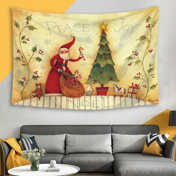 New Restore Style Cartoon 130*150cm Cartoon Psychedelic Tapestry Wall Hanging Wall Blanket Art Home Decor