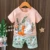 Детские пижамы Летние Пижамы Disney Clothing Mickey Mouse Teenage Boy Clothes Shortama Kids Set Marie For Girls Roddler Pjs