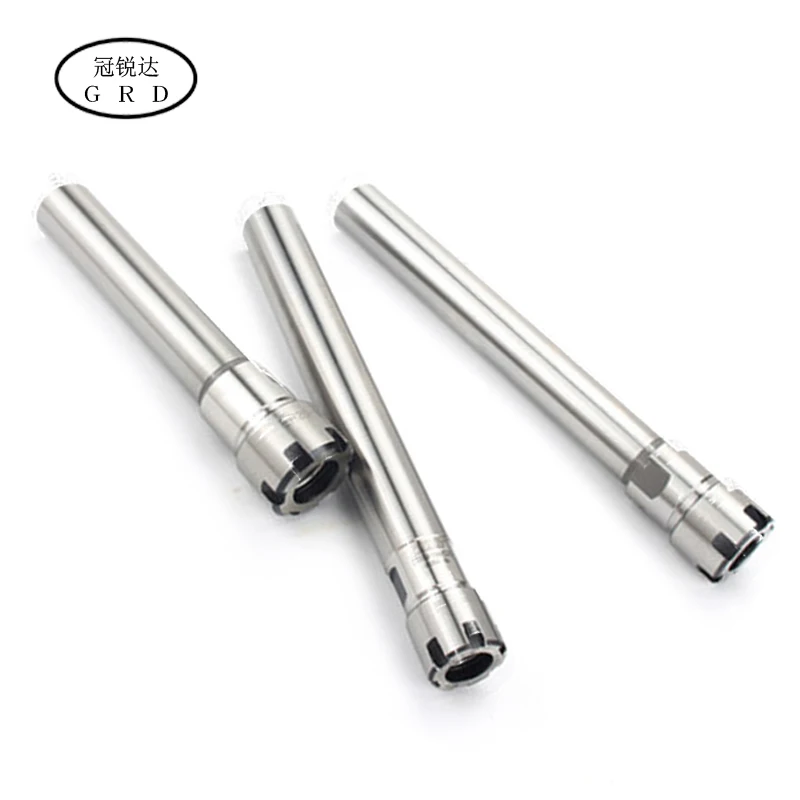 High precision 0.005mm ER extension rod C20 C25 straight shank extension rod ER11 ER16 ER20 ER25 ER32 A UM and ER collet co-use