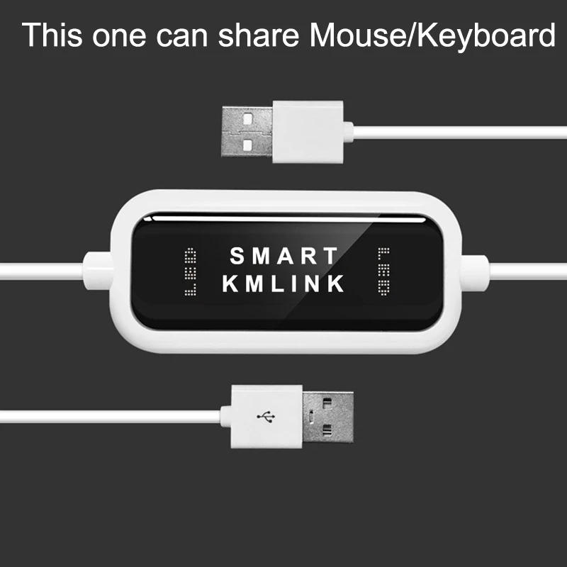 USB20SmartKMLinkPCToPCKeyboardMouseShareSyncDataLink