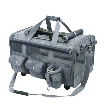 

Soft-sided Carriers Portable Pet Bag Pink Dog Carrier Bags Blue Cat Carrier Outgoing Travel Breathable Pets Handbag