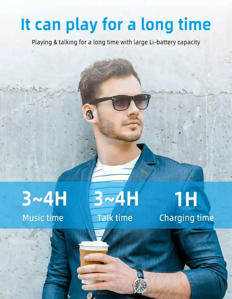 LEORY M13 TWS bluetooth 5,0 наушники HiFi 6D тяжелый бас смарт сенсорный Bliateral HD вызов прозрачная гарнитура с зарядным устройством