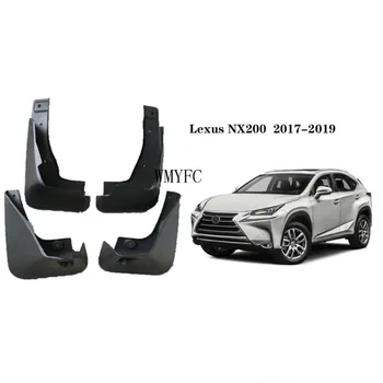 

4pcs/set Mud Flaps Mud Guards Fit For Lexus NX 200t 2017 2018 Mudflaps Splash Guards Front Rear Mud Flap Mudguards