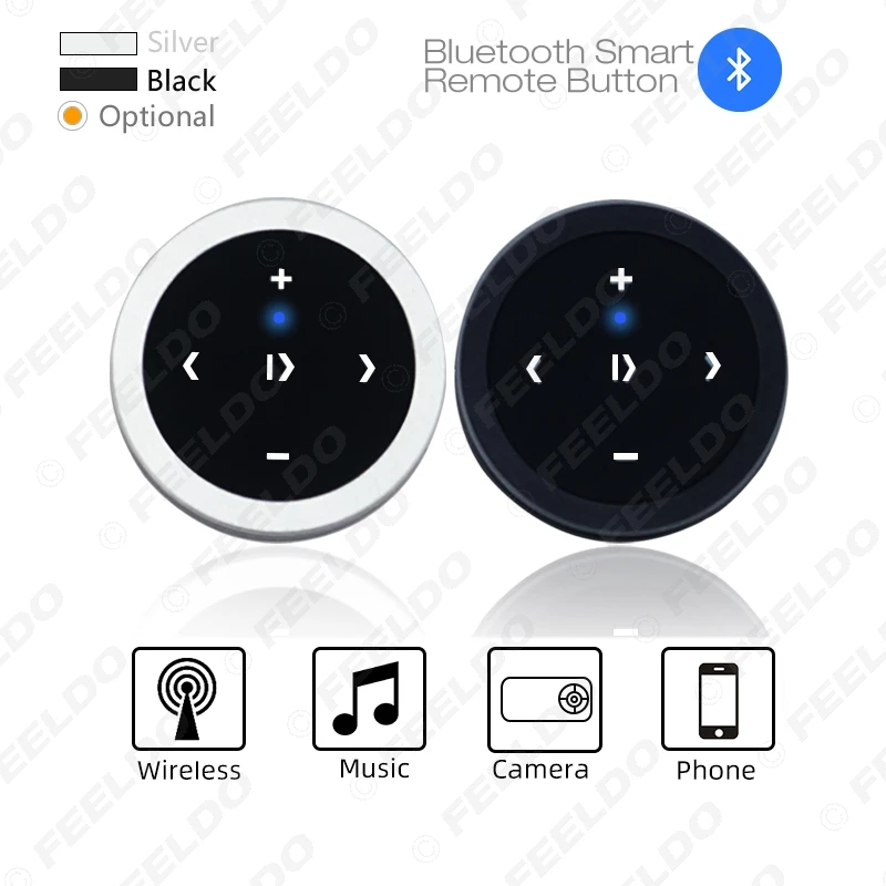 1 шт. новейший умный Bluetooth пульт дистанционного управления на руль поддержка