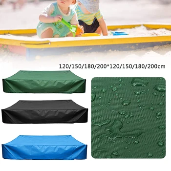 

Sandbox Cover Sand Pit Waterproof Dustproof Protection with Drawstring for Garden