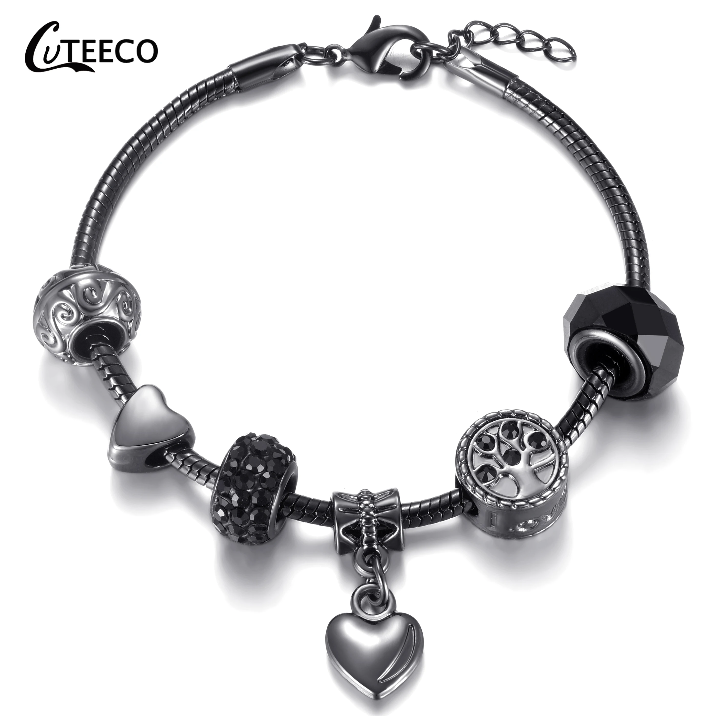 Женские браслеты подвески CUTEECO с цветным удерживанием различные стильные DIY
