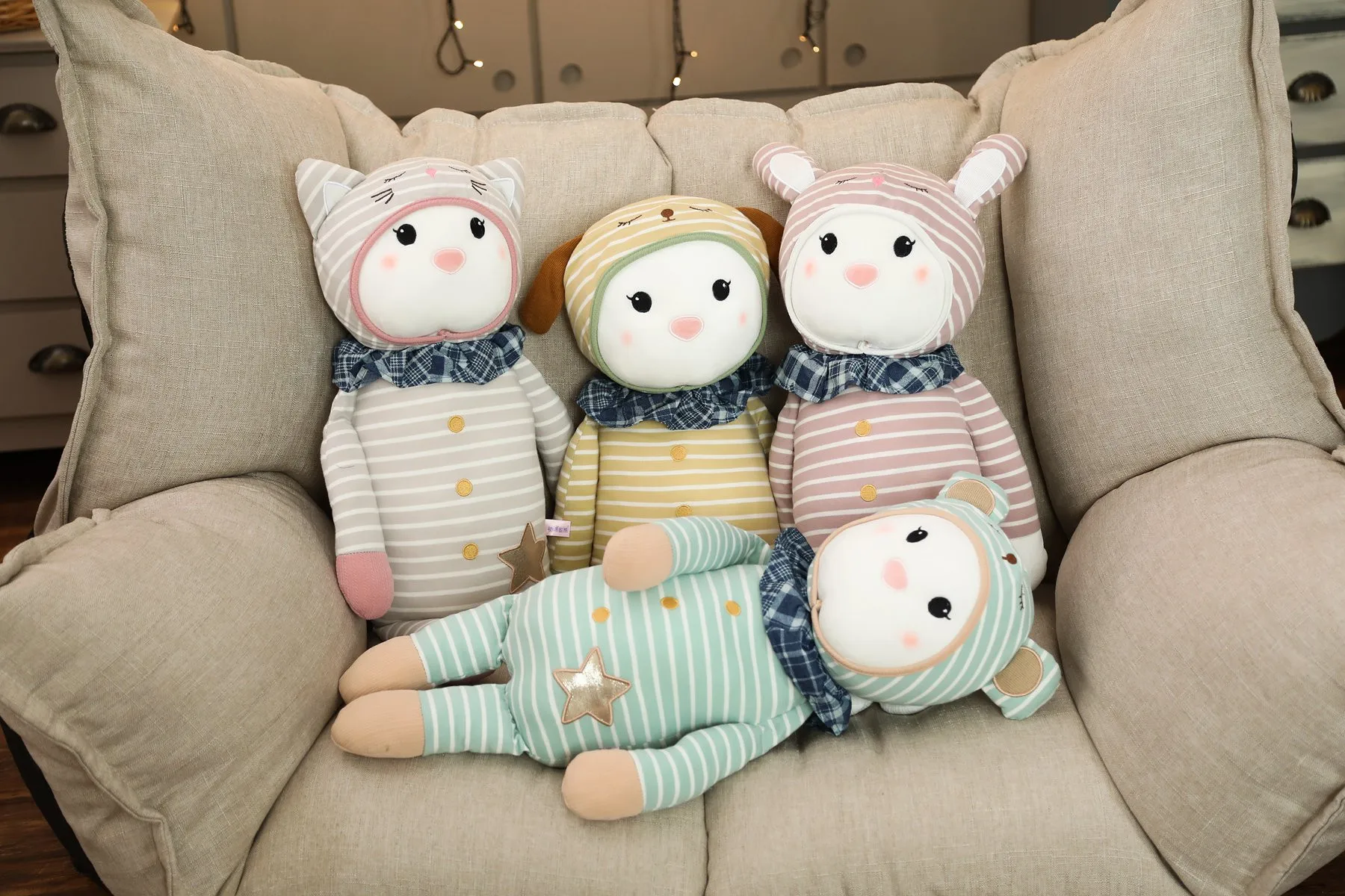 65 см милая плюшевая игрушка для кошек, собак, кроликов, мягкая Kawaii Подушка с рисунками животных, прекрасный подарок для детей, детей хорошего качества
