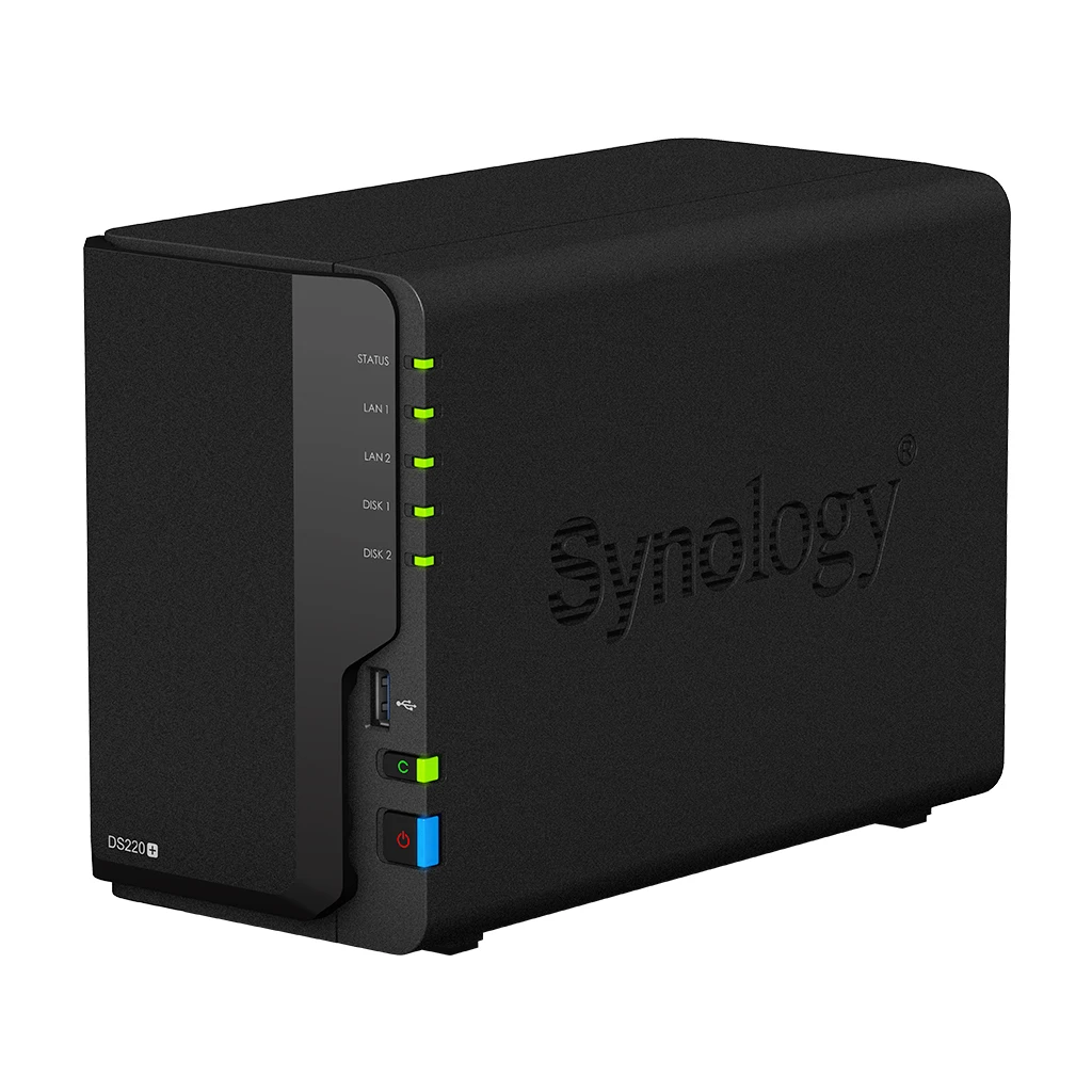 Synology 2 Bay NAS DiskStation DS220 + (без дискового диска) Гб DDR4 64 бит без ECC | Компьютеры и офис