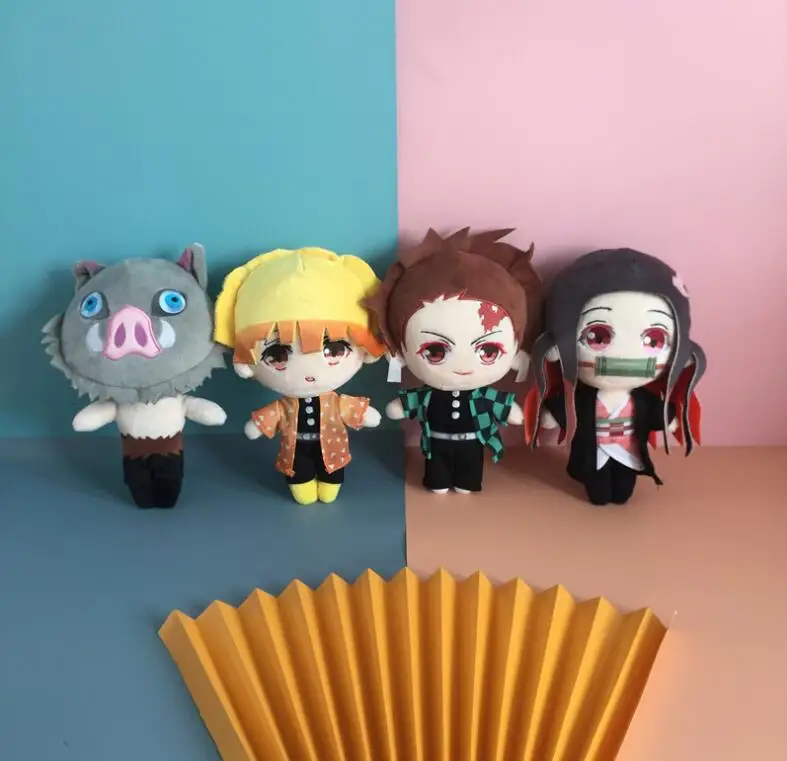 20 см, японское аниме, Demon Slayer, плюшевая игрушка, Kimetsu No Yaiba, мягкая игрушка, Tanjirou Nezuko, кукла, мультфильм, Подарочная игрушка