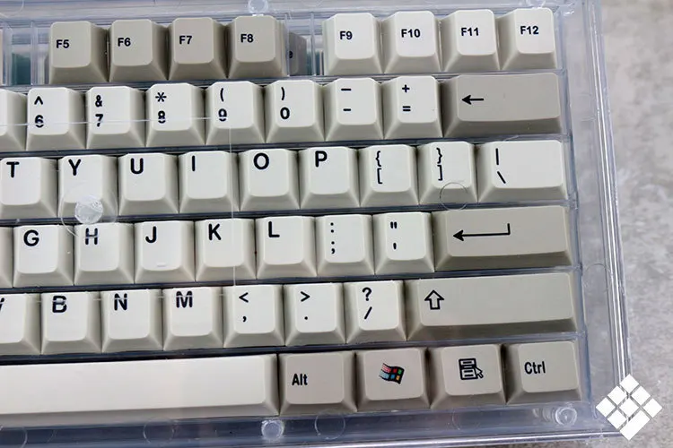 Для оригинальных DSA SA Keycaps двухслойная прозрачная пластиковая коробка для ключей