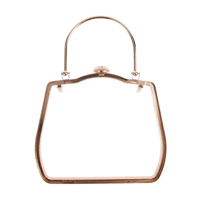 

18cm Metal Box Purse Frame Handles for DIY Handbags Evening Bag Party Clutch