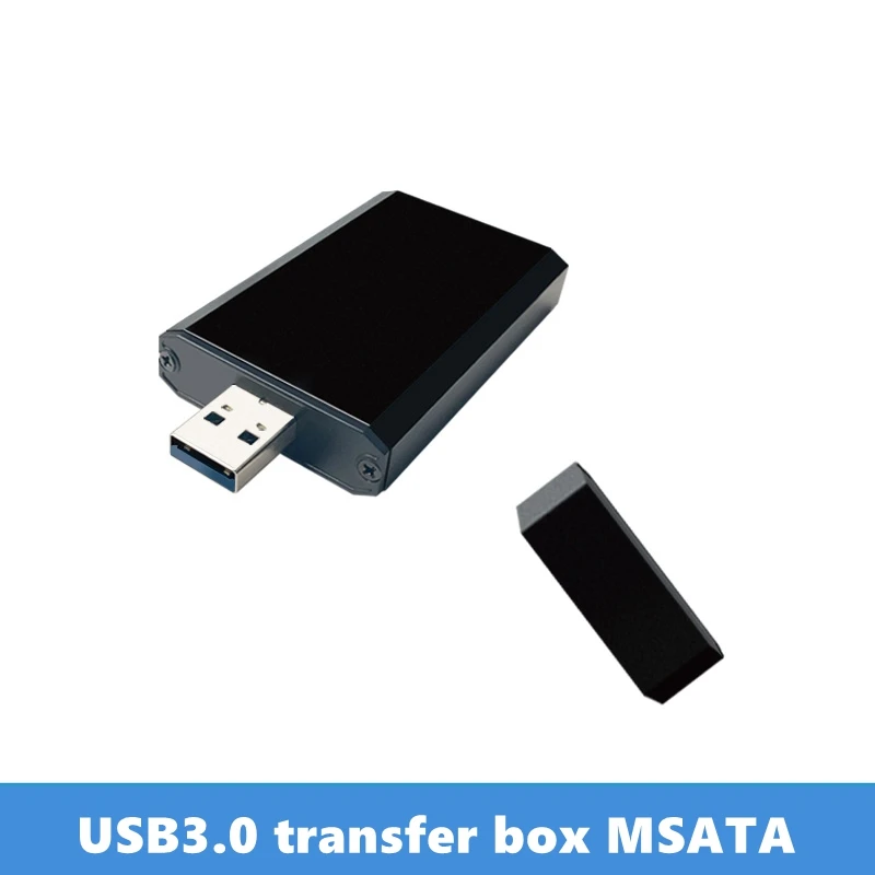 

USB3.0 transfer box MSATA to USB3.0 mobile hard drive box SSD solid state drive box