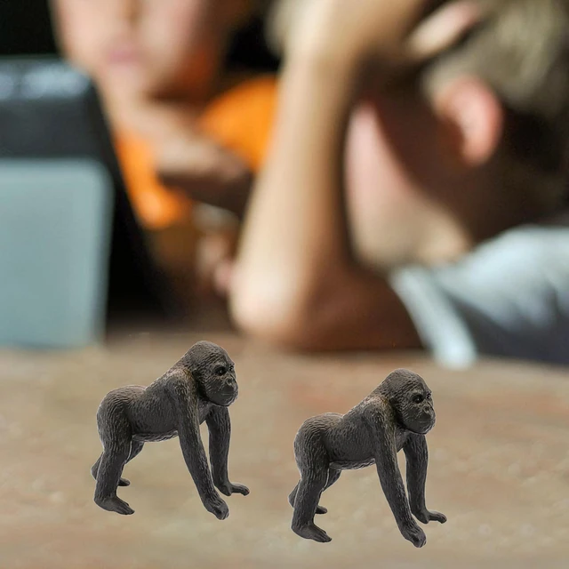 58 Pièces Animaux jouets simulation forêt zoo modèle enfants