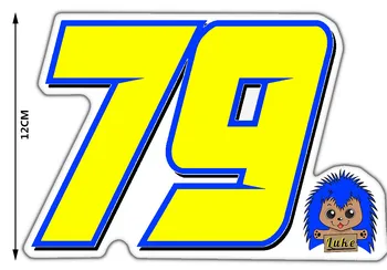 

Car Sticker Custom Made 79 PVC Decal SIZE:12CM tall 7CM tall