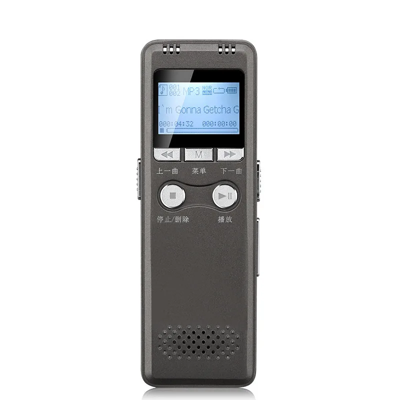 

Supplying Recording Pen Continuous Voice One Button Recording Portable Metal Case Ultra-clear Noise Reduction MP3 Play
