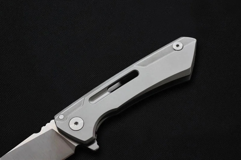 High quality MK folding knife bearing D2 blade steel handle Fipper outdoor camping multi hunting knife Survival EDC tool