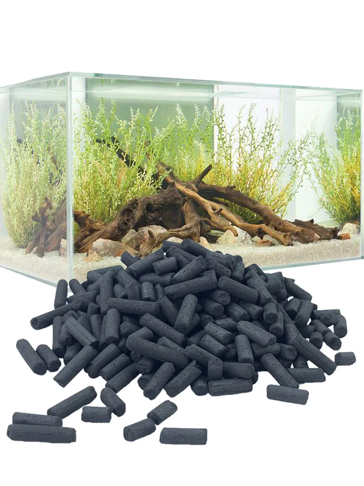 100g 300g Aquarium Filter Activated Carbon Strong Filtration Fish Tank Water Filter Charcoal