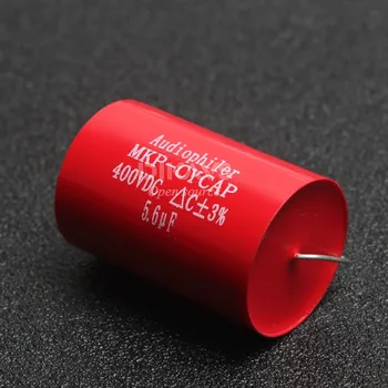 

1pcs Audiophiler MKP 5.6UF 400V Audio Grade AXIAL Capacitor for Tube Guitar Amps