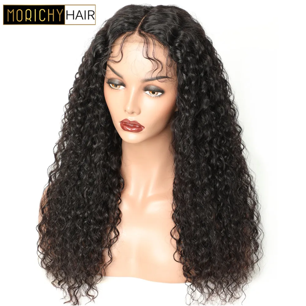Curly Human Hair Wig Remy Hair Glueless 13X4 Lace Front Human Hair Wigs For Black Women Pre Plucked with Baby Hair 150 Density