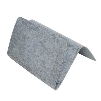 

Organizer Bedside Sofa Storage Bag Lightweight Hanging Cell Phone Household Pockets Felt Fabric Portable Carrying Large Capacity