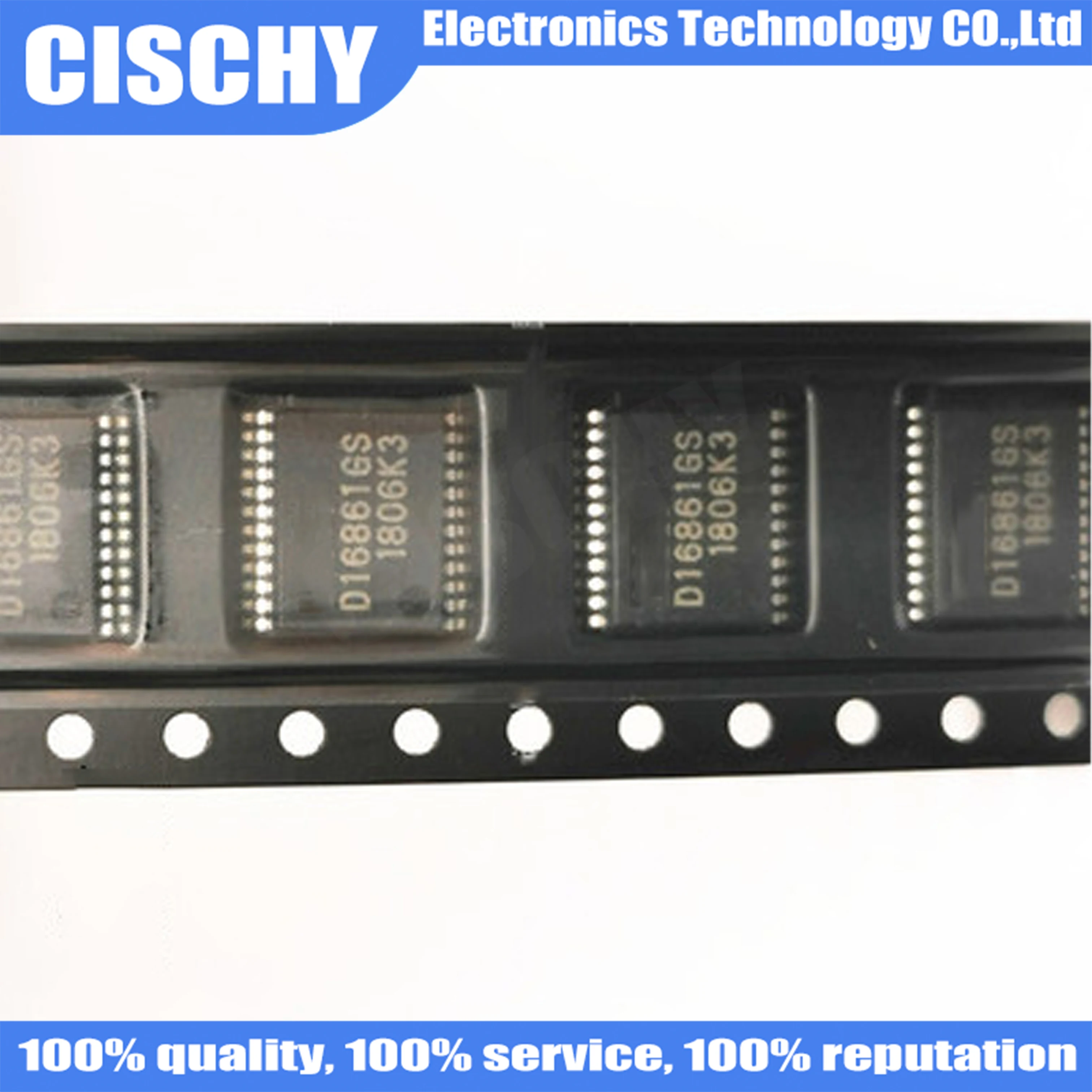 

1PCS/lot D16861GS SSOP24 D16861 16861GS SSOP-24 In Stock