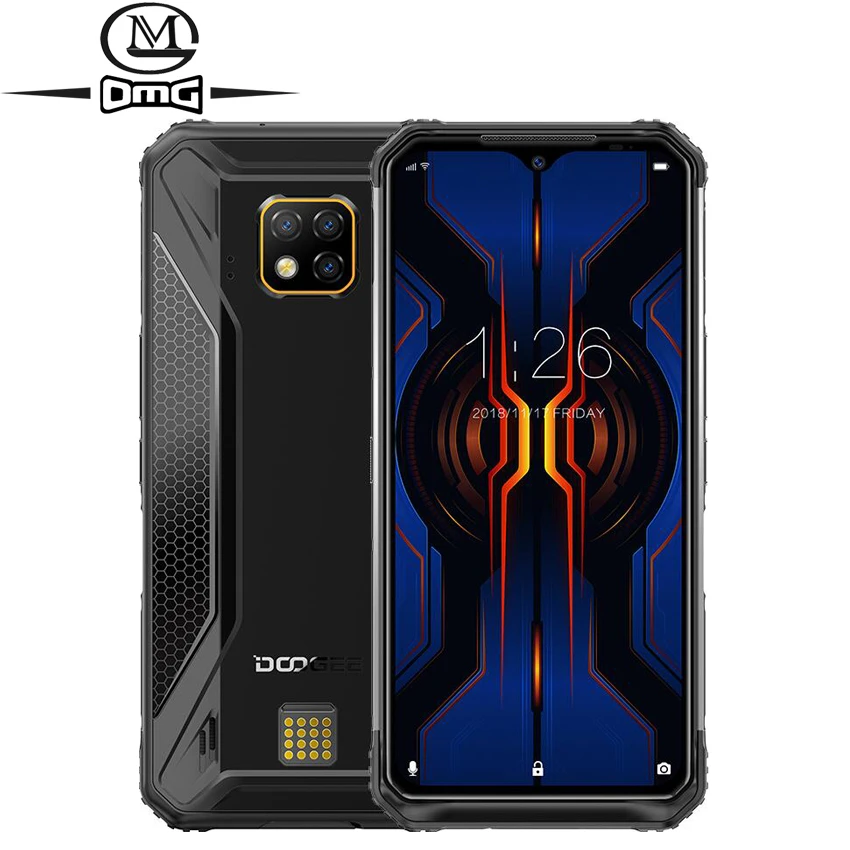

DOOGEE S95 6GB 128GB shockproof Modular Mobile Phone 6.3" Display Octa Core 48MP Triple Camera Android 9.0 Rugged Smartphone