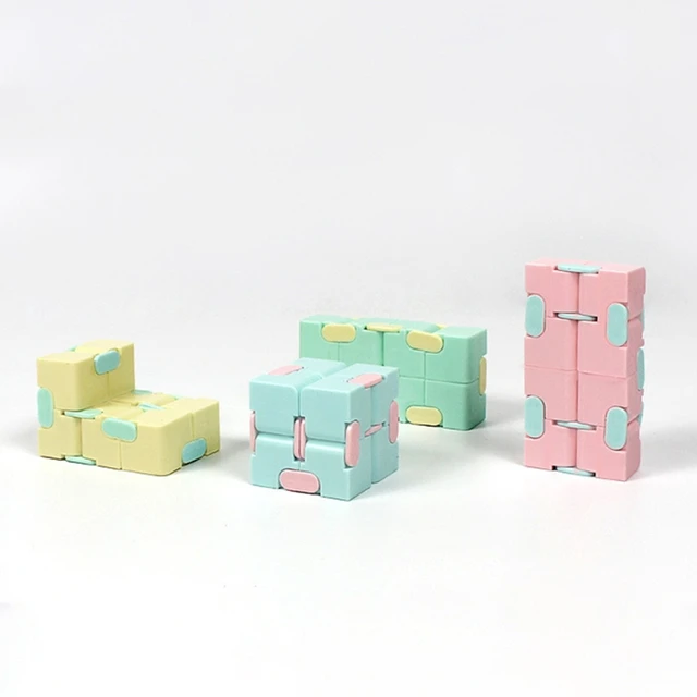 1Pc Children Adult Decompression Toy Infinity Ma-gic Cube Puzzle Toys Relieve Stress Funny Hand Game Maze Toy 4
