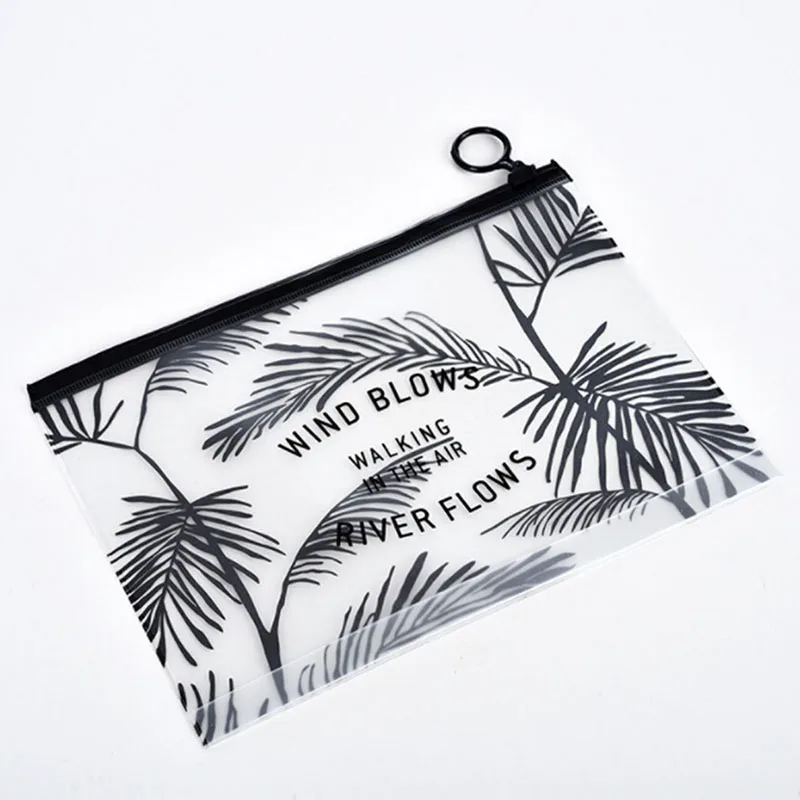 Coconut Tree Модная женская косметичка из ПВХ, Женский чехол-органайзер для макияжа, экологичный, водонепроницаемый, портативный, для путешествий, для макияжа, для туалетных принадлежностей, моющиеся сумки - Цвет: Coconut Tree
