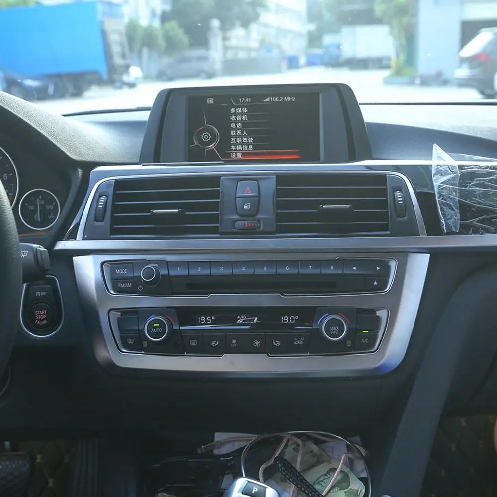 Для BMW 3 4 серии GT F30 F32 F34 2013 2018 автомобильный ABS центральный режим декоративная