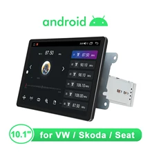 

10.1 INCH Andriod10.0 System 1280*800 Car Multimedia Player 4GB RAM 64GB ROM GPS Carplay Android Auto With DSP For VW/Skoda/Seat