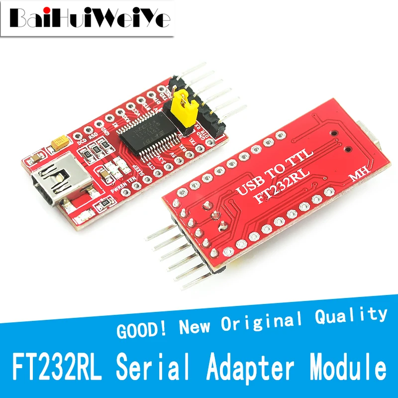 1PCS FT232RL FTDI USB 3.3V 5.5V To TTL Serial Adapter Module Mini Port For Arduino FT232 Pro Mini USB TO TTL 232 1pcs lot new ft232rl ft232 ssop28 usb serial interface chip ic bridge new and original