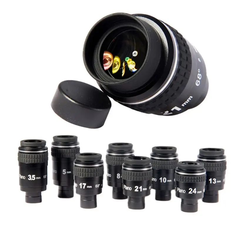 

HERCULES Telescope PLANO 68degree Wide-Field Eyepiece 1.25" & 2" 3.5mm 5mm 8mm 10mm 13mm 17mm 21mm 24mm Beta Coating