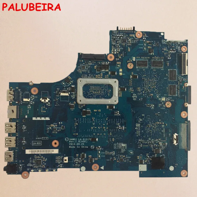 PALUBEIRA для DELL Inspiron 3521 5521 Материнская плата ноутбука VAW01 LA-9101P с процессором и 216-0842009 GPU бортовой DDR3 полностью протестирован