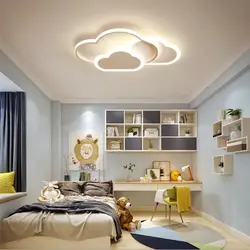 Новая детская комната лампа Светодиодная Скандинавская спальня потолочный светильник креативный мультфильм мальчик и девочка комната