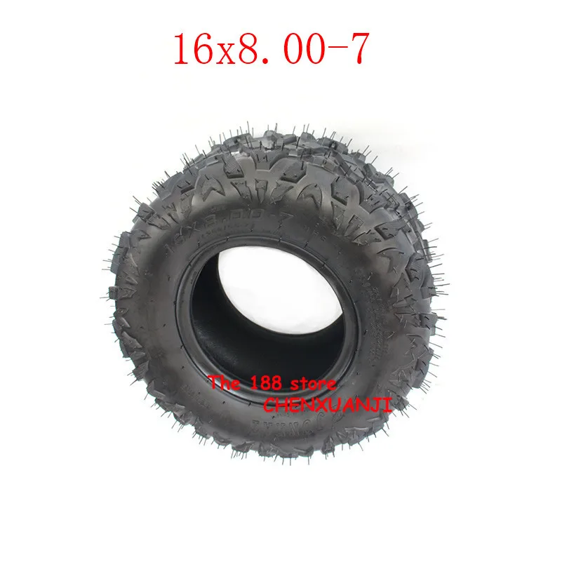 Хорошее качество 16x8.00 7 вакуумная шина ATV подходит для 50CC 90CC 70CC 110CC 125CC внешняя