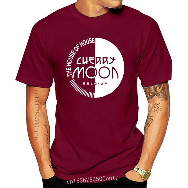 New 2021 Cherry Moon Belgian House Techno Music club-life T-SHIRT Unisex S - XXL redMen