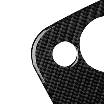 

Carbon Fiber Front Reading Light Frame Cover Trim Stylish Car Interior Decorative Sticker For Ford Mustang 2009-2013