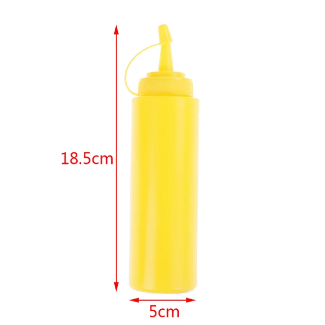 Bouteille À Presser Étanche, 240/450/500/680ml, Pour La Sauce À Salade,  Outils De Cuisine, 1 Pièce - Saucières - AliExpress