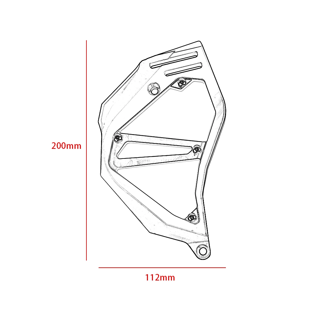 Передняя Звездочка крышка цепи двигателя для honda NC700X NC700S NC750X 2013 2014 2015 2016 протектор