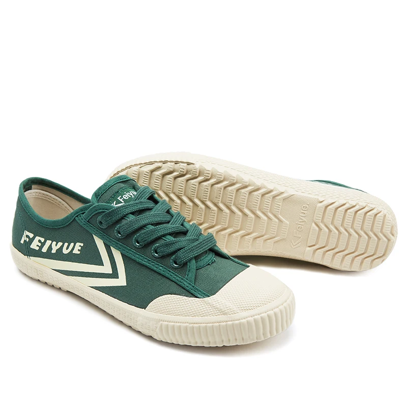 Feiyue/Мужская и женская обувь Классическая парусиновая резиновая на шнуровке